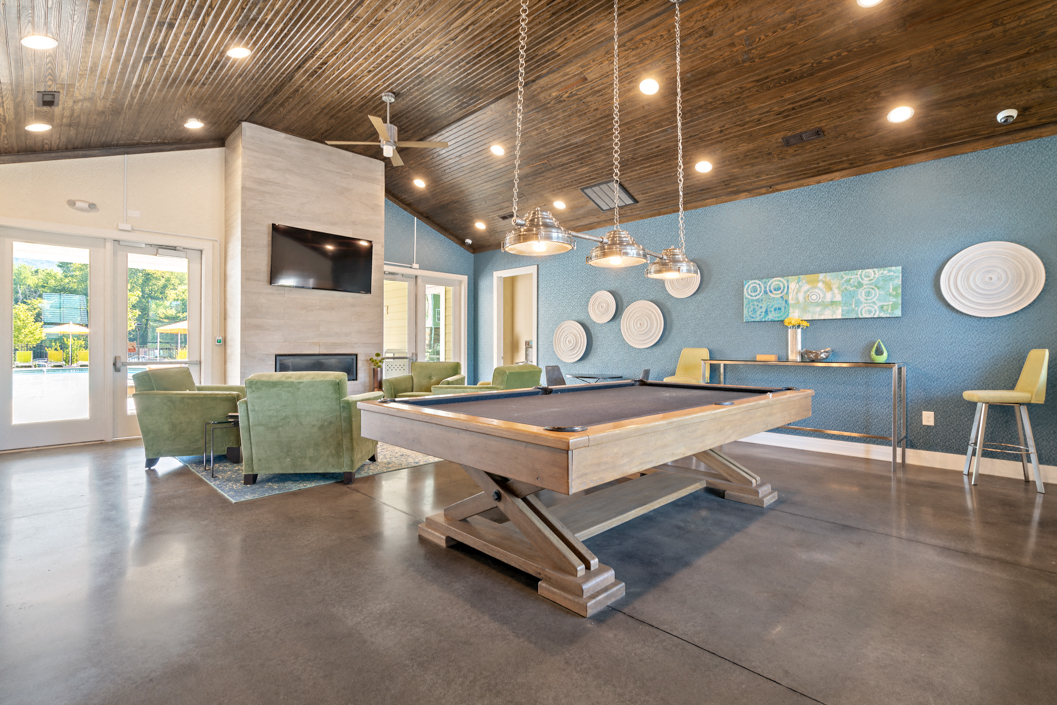 Beautiful clubhouse at Hawthorne at Southside