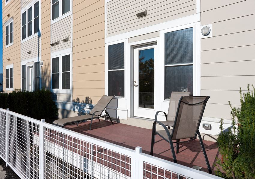 Private Patio/Balcony Private Patio/Balcony at Park87, Cambridge, MA 02138 - Photo Gallery