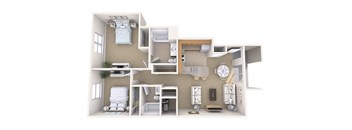 Columbia Woods 2 Bedroom