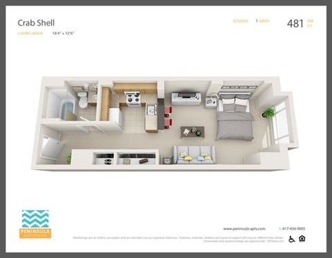 401 Mount Vernon Street Studio-3 Beds Apartment for Rent - Photo Gallery 21