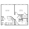 1 Bedroom 1 Bath