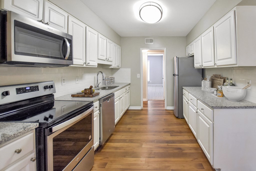 Fully Equipped Kitchen at The Villas on Briarcliff, Atlanta GA 30329