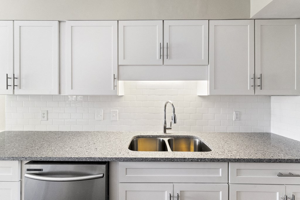 Stainless Steel Sink With Faucet at The Villas on Briarcliff, Atlanta GA 30329