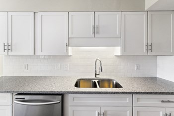 Stainless Steel Sink With Faucet Stainless Steel Sink With Faucet at The Villas on Briarcliff, Atlanta GA 30329 - Photo Gallery 5