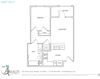 Amalfi Milpitas CA 1 Bedroom A1-C Sq Ft 583