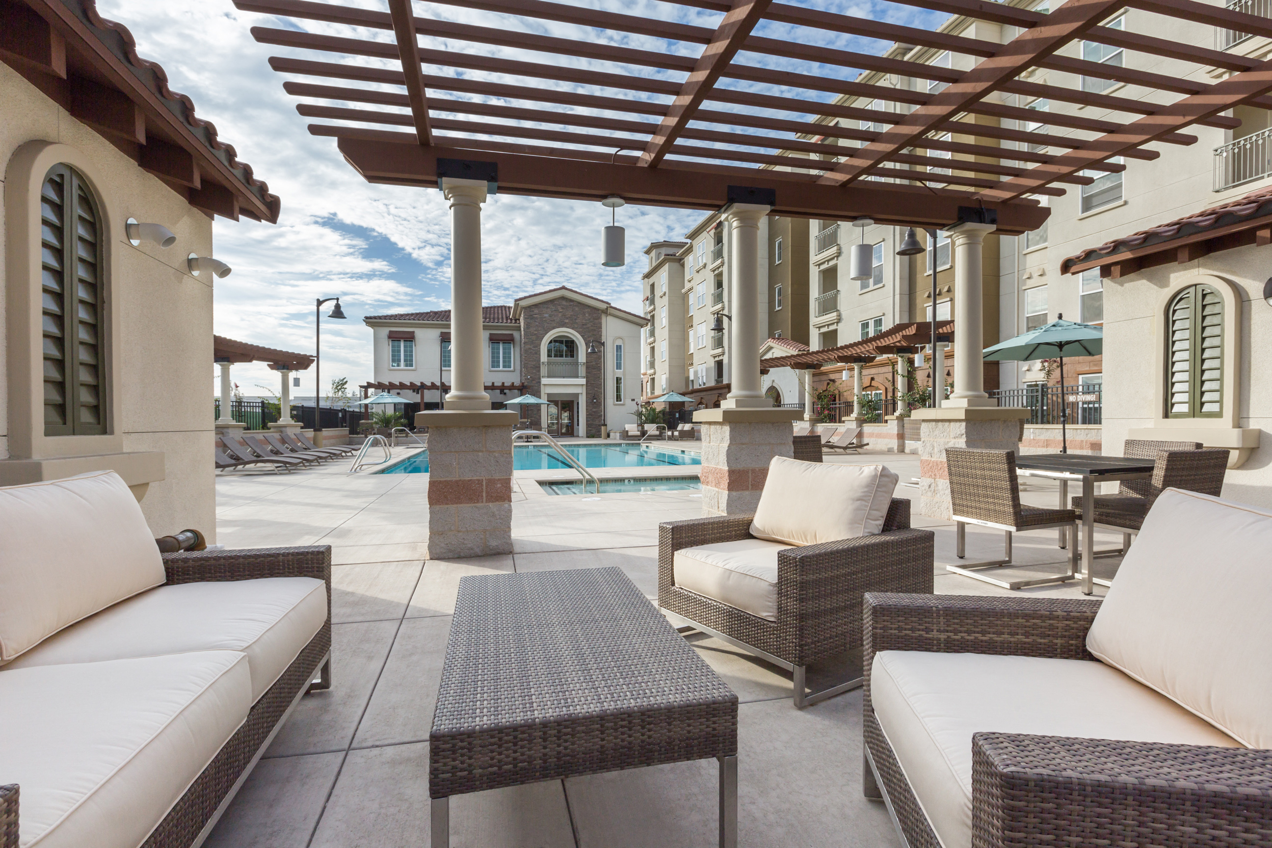 Amalfi Milpitas CA patio