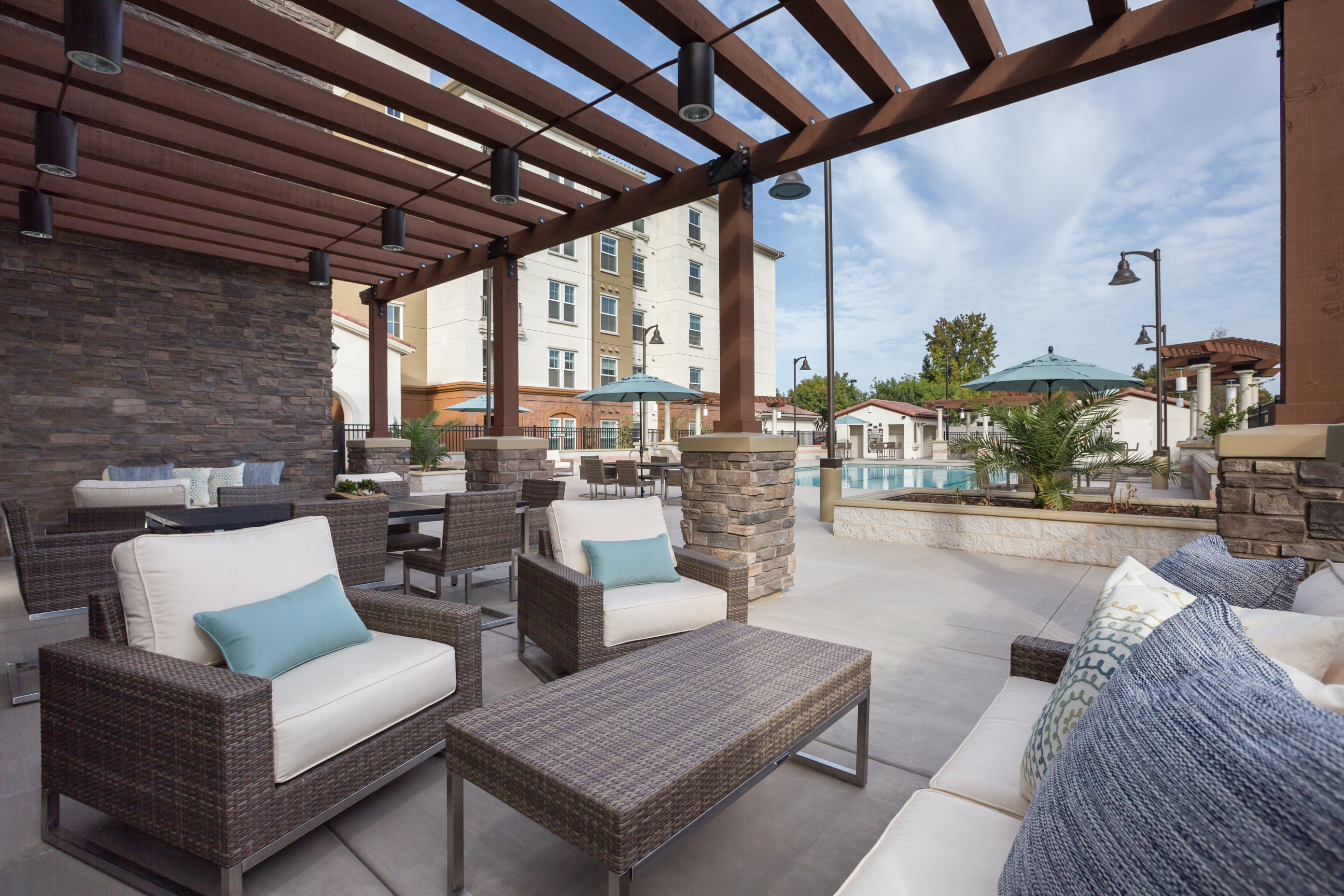 Amalfi Milpitas CA outdoor patio