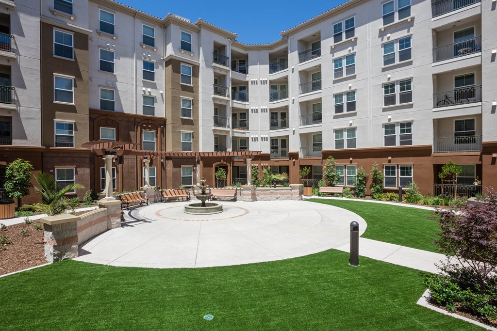 Amalfi Milpitas CA grass area