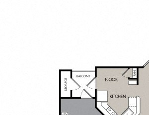 apartments in frisco texas 2 bedroom 2 bath apartment with dining area, walk in closets, attached garage in select homes and 1264 square feet