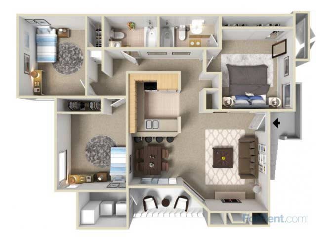 The Dogwood floor plan.