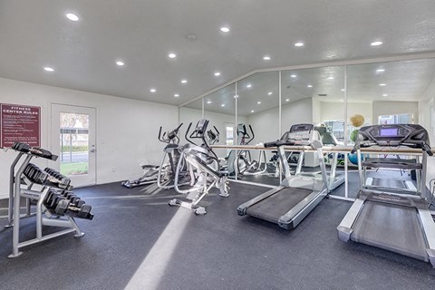 Fitness Center at VINE BY VINTAGE Apartments, Lompoc, 93436