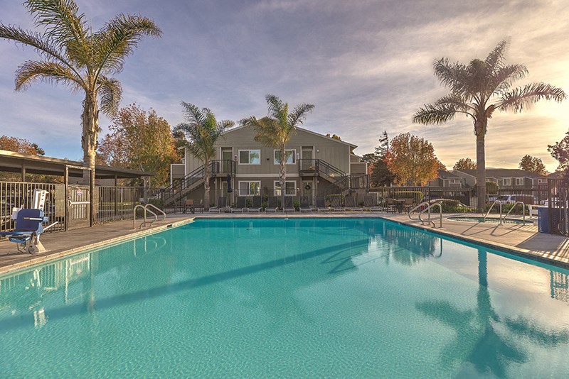 Pool at VINE BY VINTAGE Apartments, Lompoc