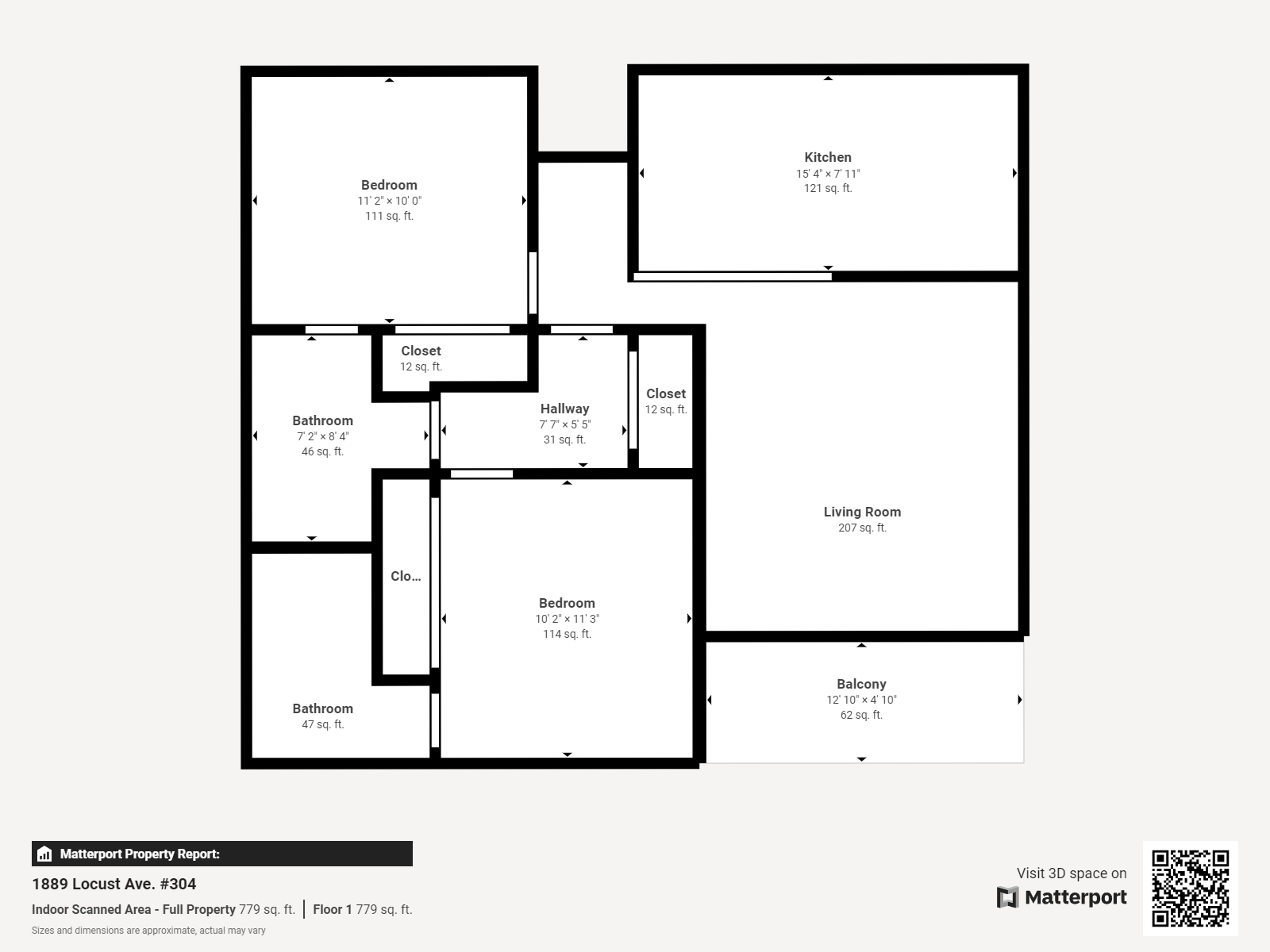 2 Bed 2 Bath