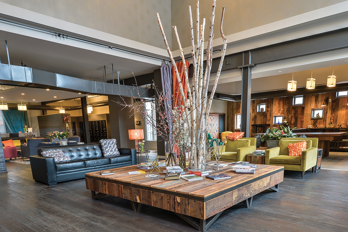 Bakery Living Orange Lobby