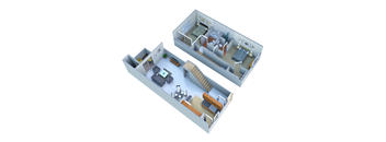 2 Bed 2 Bath Townhome