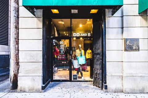 Fur Shop and Cleaners at 14 West Elm Apartments, Chicago