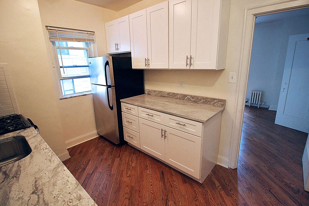 Natural Light in Kitchen  at 14 West Elm Apartments, Chicago, IL