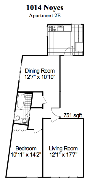 1 Bedroom, 1 Bath