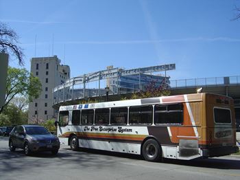 Northwestern shuttle Bus