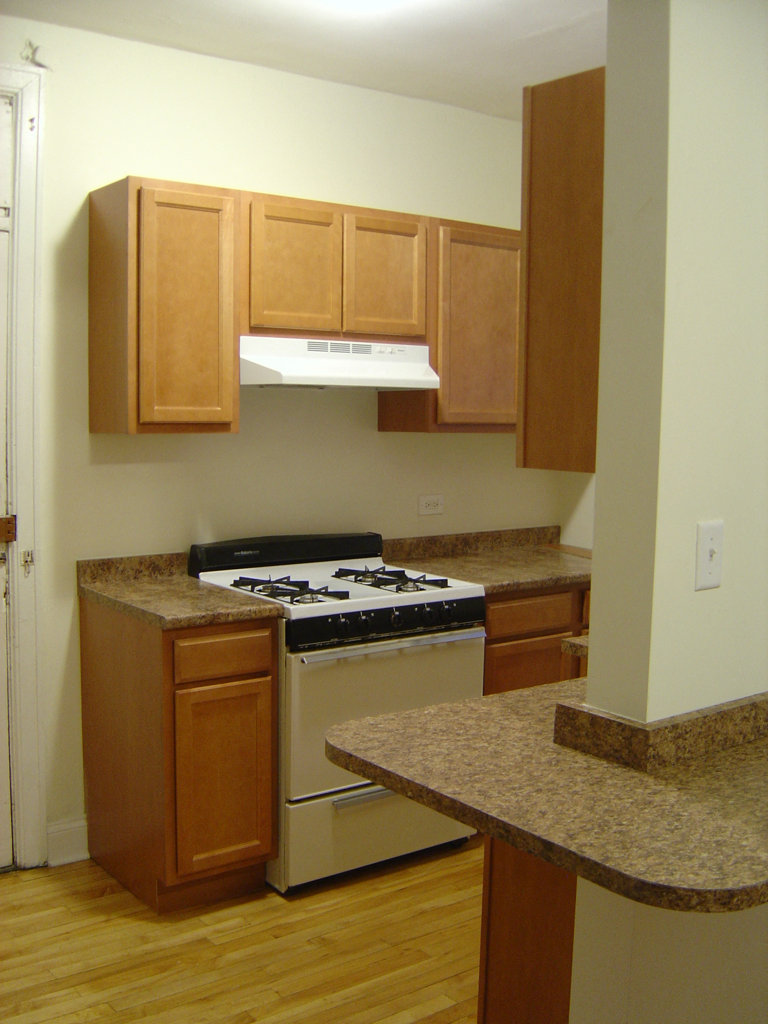 Duplex Apt Counter Space