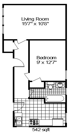 2527 Jackson Avenue 1 Bed Apartment, Central Street for Rent - Photo Gallery 16