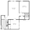2 Bedroom, 1 Bath