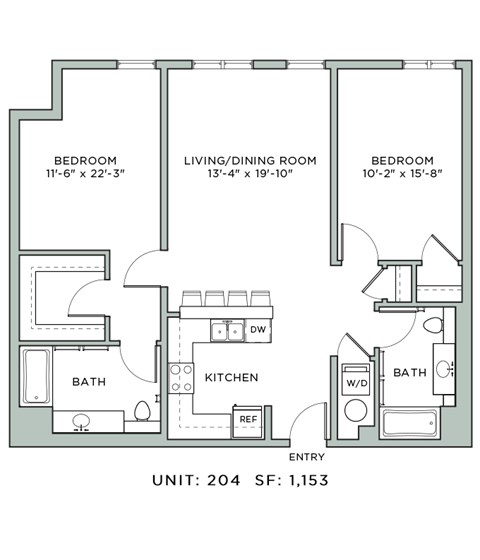 10 Greybarn Lane 1-2 Beds Apartment for Rent - Photo Gallery 3