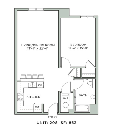 10 Greybarn Lane 1-2 Beds Apartment for Rent - Photo Gallery 3