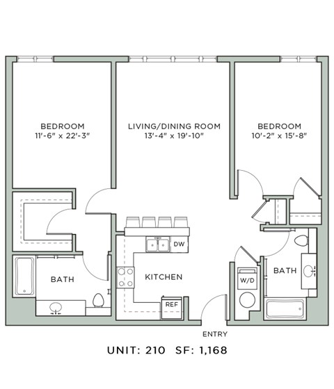 10 Greybarn Lane 1-2 Beds Apartment for Rent - Photo Gallery 6