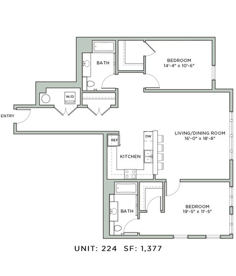 10 Greybarn Lane 1-2 Beds Apartment for Rent - Photo Gallery 11