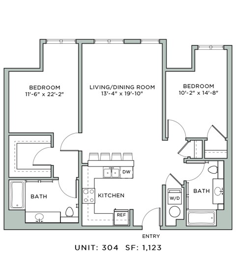 10 Greybarn Lane 1-2 Beds Apartment for Rent - Photo Gallery 13