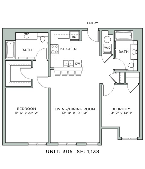 10 Greybarn Lane 1-2 Beds Apartment for Rent - Photo Gallery 14