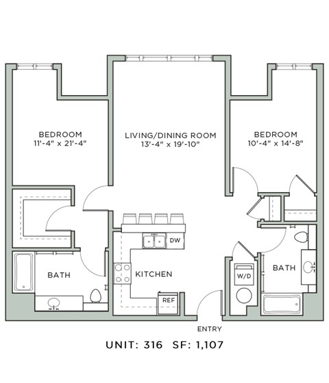 10 Greybarn Lane 1-2 Beds Apartment for Rent - Photo Gallery 19