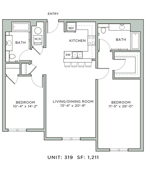 10 Greybarn Lane 1-2 Beds Apartment for Rent - Photo Gallery 20