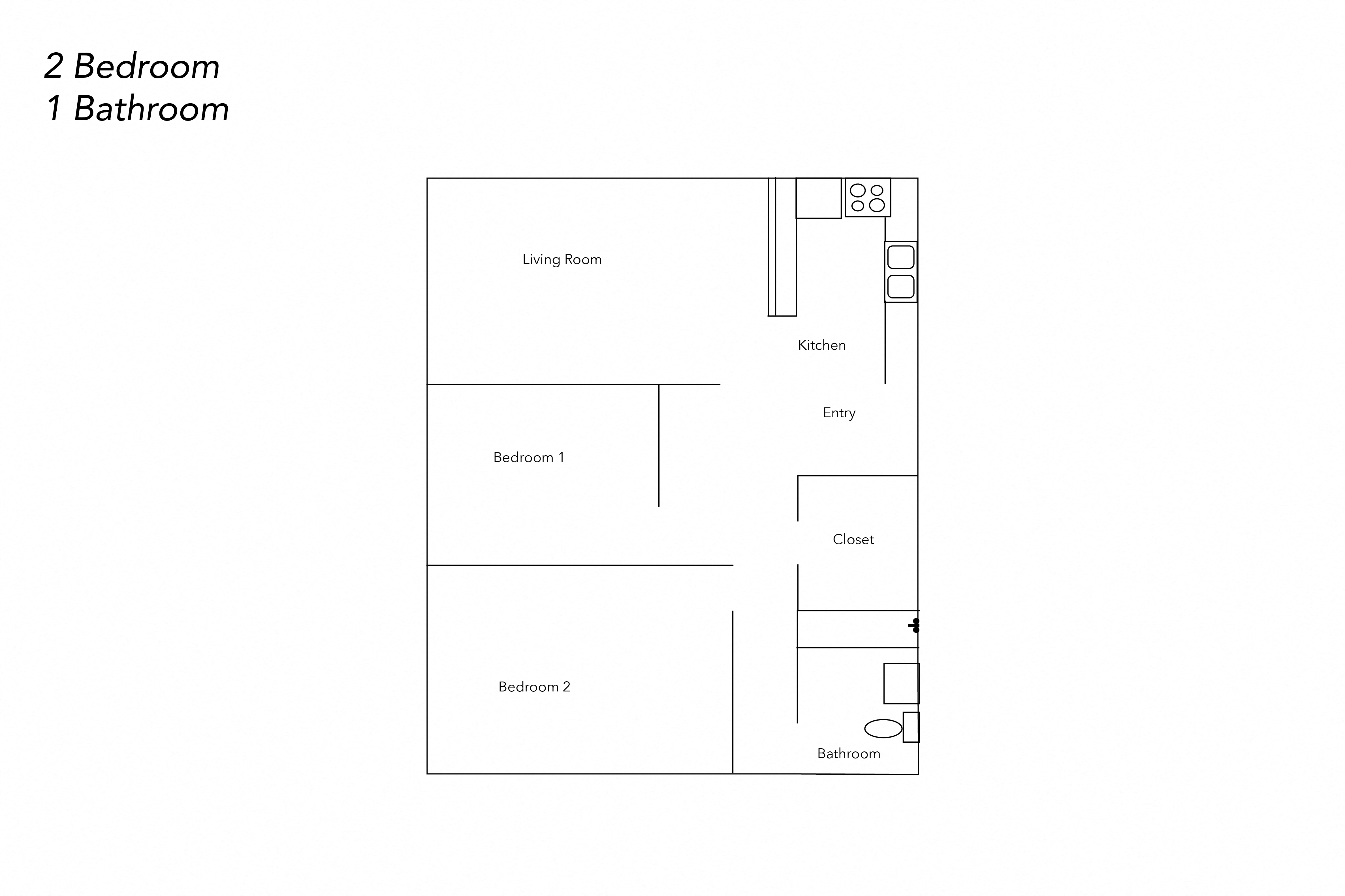 2 Bedroom