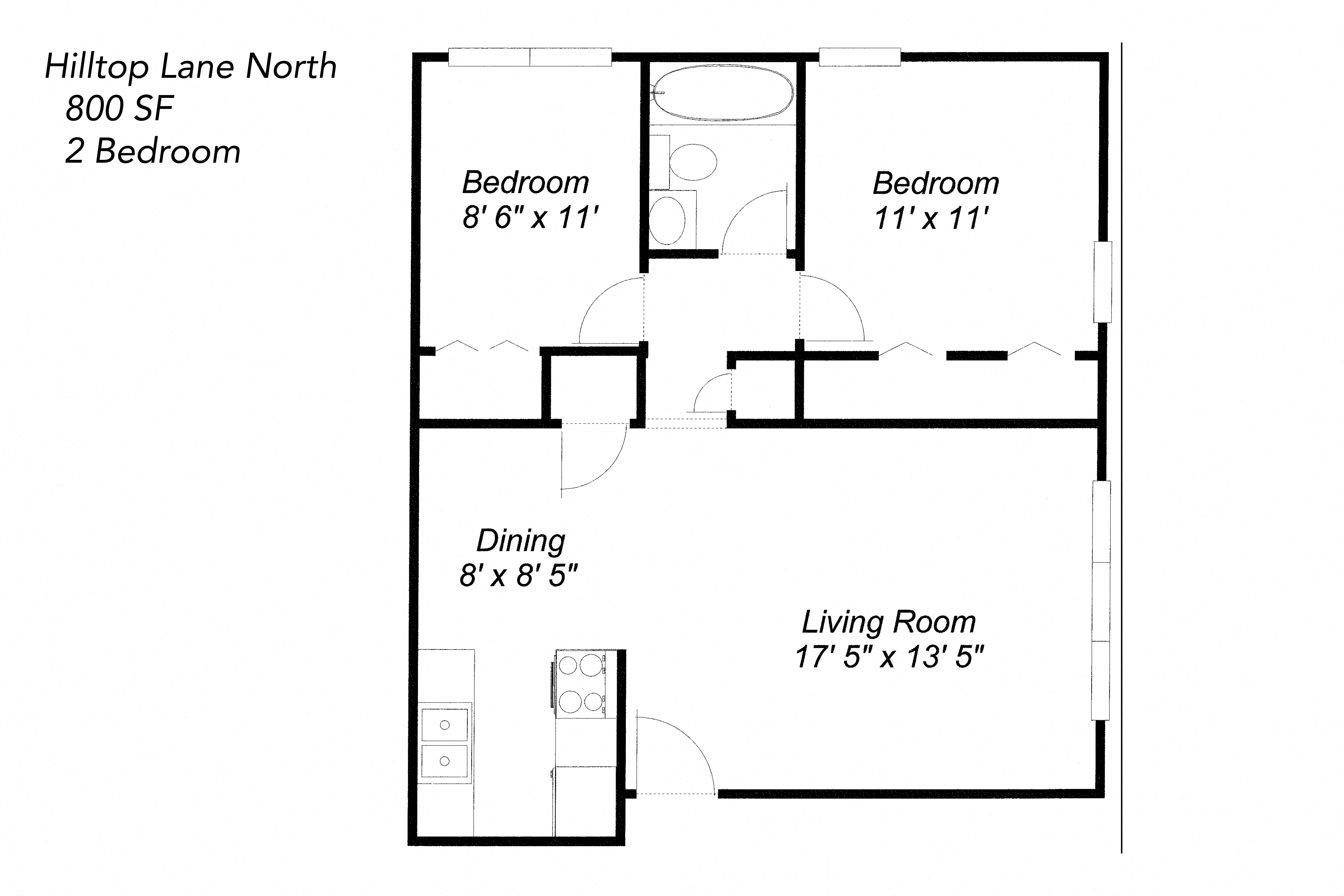 2 Bedroom