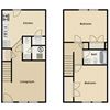 2 Bed 1.5 Bath Townhome