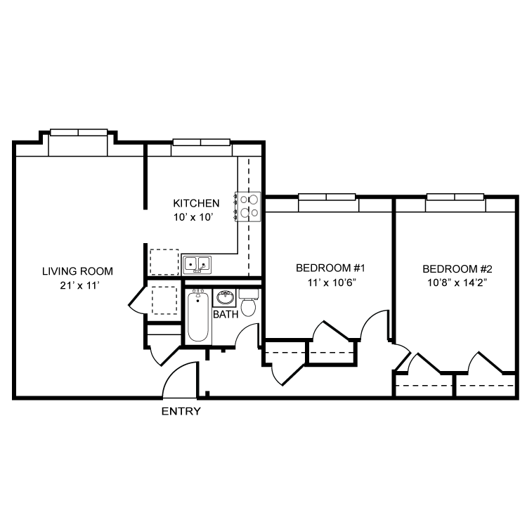 5601 Penn Avenue 1-2 Beds Apartment, Townhouse, Duplex/Triplex, Affordable for Rent - Photo Gallery 18