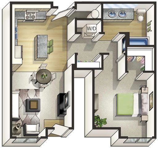 Floor Plan Floor Plan at Arbour Commons, Westminster,Colorado