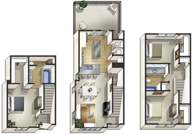 Floor Plan Floor Plan at Arbour Commons, Westminster, 80023