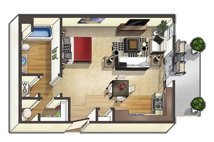 Pudre Floor Plan Pudre Floor Plan at The Trails at Timberline, Fort Collins, CO