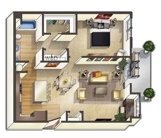 Redwood Floor Plan Redwood Floor Plan at The Trails at Timberline, Fort Collins,Colorado
