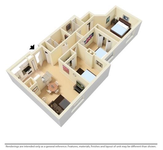 Santa Clara Apartments Miami, FL Floor Plan Santa Clara Apartments Miami, FL Floor Plan