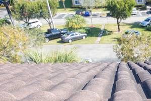 close up of roof shingles outside_Westview Gardens Apartments Miami, Florida