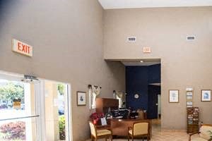 wide angle of leasing office interior_Westview Gardens Apartments Miami, Florida