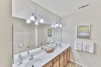 Oversized Vanities with Full Length Mirrors