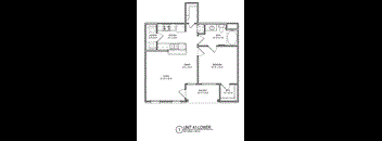 1 bed 1 bath B at Audubon Park Apartment Homes, Zachary, 70791