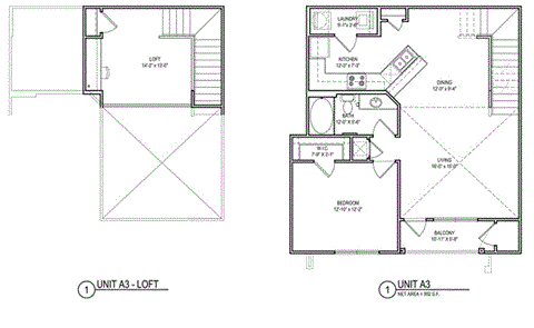 1 bed 1 bath D at Audubon Park Apartment Homes, Zachary