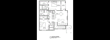 2 bed 2 bath I Floor Plans at Audubon Park Apartment Homes, Zachary, 70791