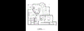 2 bed 2 bath A Floor Plans at Audubon Park Apartment Homes, Louisiana